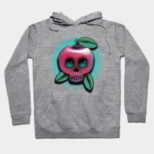 Cute Skull Apple Hoodie